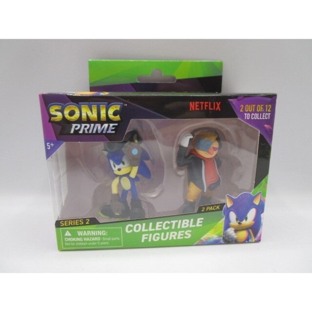 Sonic Prime Series 2 Sonic & Dr Don't Collectible Figures 2 Pack